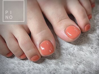 ピノ(Pino)の写真/季節やトレンドに合わせたフットネイルを楽しみませんか？落ち着いた店内でなりたい指先へ☆口コミも評判◎