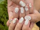 ニュアンスパールネイル
