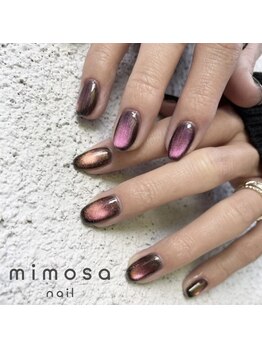 ミモザ(mimosa)/「鈴木限定」マグネットネイル