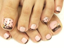 エムネイル(M Nail)/フットジェル(ドット・リボン)