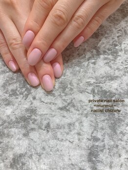 プライベート ネイルサロン マーマ(murmur)/艶々ワンカラー
