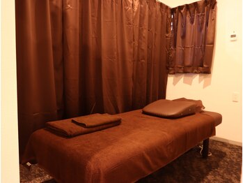 もみまる 大在店/ベッドブース2 半個室です♪