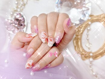 ワンホンネイル 新宿(Rumi Nail)/アートやり放題4本/ラメグラ