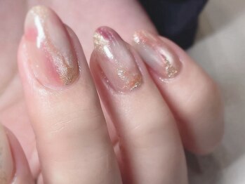 スリーラッシュアンドエルフネイル 下上津役店(threelash&elf.nail)/カラフルニュアンス/パラジェル