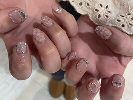 パラジェル使用＊持ち込みネイル