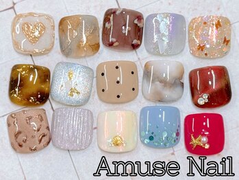 アミューズネイル/Foot親指アート