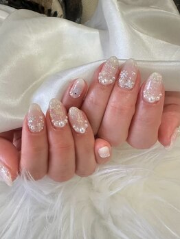 ナナズネイル 魚町店(NANA’sNail)/キラキラ可愛すぎた