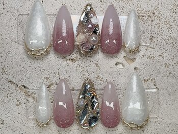 デフィ(Defi)/ブライダルネイルチップ ¥7000