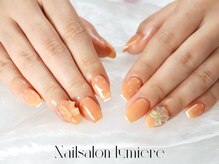 リュミエール(Lumiere)/オレンジネイル