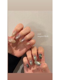 アースカラーネイル