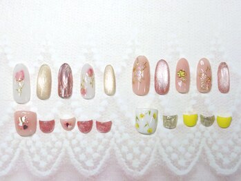 ハンド&フット同時施術も可能♪