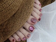 センスネイル 池袋店(Sense Nail)/バイカラー 水光マグネット
