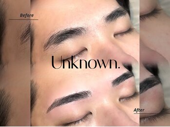 アンノウン 神戸元町店(Unknown.)の写真/《元町駅/メンズ眉毛サロン》メンズ専門店★メンズ眉毛で垢抜け♪骨格,黄金比を見極め眉毛デザインをご提案