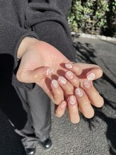 ネイルサロン アベックトイ 渋谷(Avectoi)/地層ホワイト