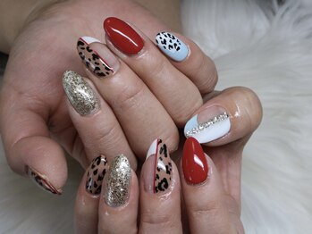 ヴィエル ネイル(VIEL NAIL)/お任せレオパードネイル