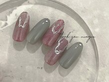 ネイルアイラッシュヴィヴォーグ(Vivogue)/定額デザイン【Mコース】