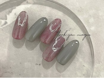 ネイルアイラッシュヴィヴォーグ(Vivogue)/定額デザイン【Mコース】