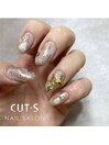 冬ニュアンスネイル