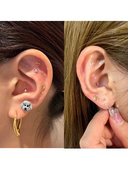 ディーロータス(D-lotus)/耳ツボジュエリー