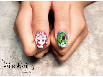 キャラクターネイル