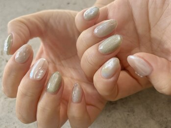 ユーアンドミー 大泉学園店(U&Me)の写真/忙しくても予算内でも”ときめく指先”を諦めない。ライフスタイルに合わせて“ちょうどいいネイル”を♪