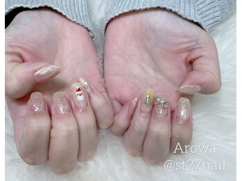 アロワ(Arowa)/クリスマスネイル