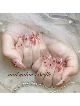 エスフィーネイルサロン ブリーユ(Esfy nailsalon Brille)/バレンタインネイル