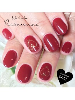 ラナンキュラス(Ranunculus)/恋するボルドー♪