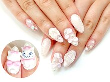 ネイルコレクション ピンク(Nail Collection Pink)/キャラクター３Ｄ♪マリーちゃん
