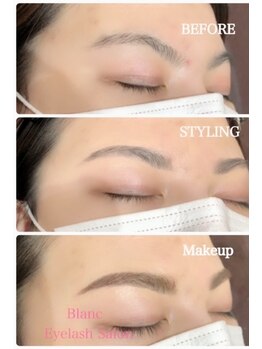 アイラッシュサロン ブラン 西新井店(Eyelash salon Blanc)/アイブロウ美眉スタイリング☆