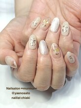 マーマ 八戸ノ里店(murmur)/シェルフラワーネイル