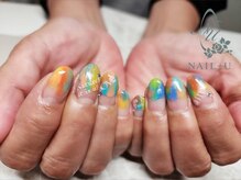 ネイルプラスユウ(NAIL+U)/カラフルデザイン