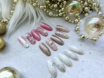 クリスマスネイル