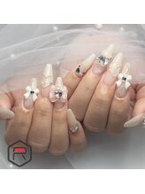 レディスペネイル ノマエ 名駅店(Redispe nail nomae)/リボンネイル
