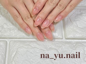 ナユネイル(na_yu.nail)/自爪風クリアネイル 203