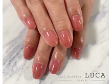 ネイルアトリエルカ(nail atelier LUCA)/R-124　ちゅるんとワンカラー