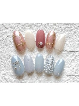 手描きアートが得意なサロン