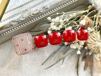 レアレアネイル(Lealeanail)/【パラジェル】FOOTシンプル