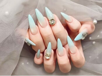 ぷるぷるマグネットネイル