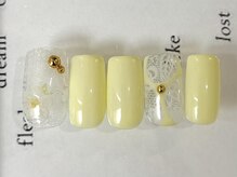 ジェミーネイル エビス(Jemiy nail ebisu)/海外風レースフラワー8430yen