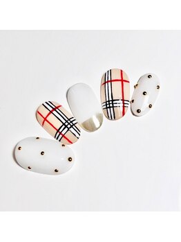 エトワール 大垣店(Etoile)/チェックネイル