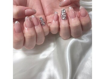 アイリッシュネイル 久屋大通店(Irish Nail)/マオラメフレンチ×マオプリズム