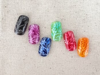 マユネイル(mayunail)/ツタネイル♪　1本追加アート☆