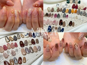 ミレア(MIREA)の写真/シンプルなデザインから、大人ニュアンス、繊細なアートまで幅広く対応◎デザインが選べる定額コースも有♪