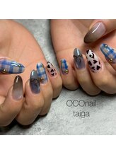 オコネイル ネイルサロンアンドスクール(OCO nail)/チェックネイル