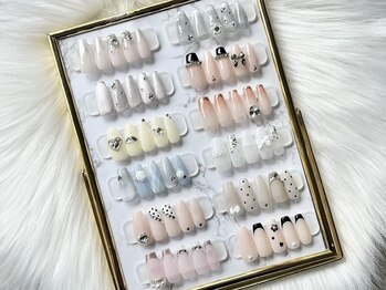 ユンセル(yoonseul)の写真/【つけ放題＆長さ出しOK】季節に合わせたアートや、定額コース、推し活のネイルにもオススメ♪