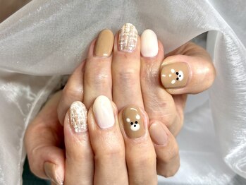 ラーシューシュ(la-chou-chou)/華やかネイルコース ¥7500