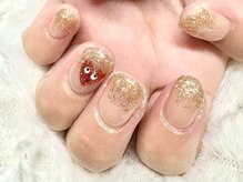 ビューティフルミー(Beautiful Me)/＊ラメグラデーションネイル＊