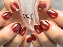ネイルサロン べルフ(nail salon Verf)/ボルドーマグネット♪