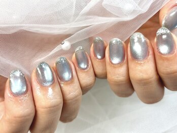 いろこびん 盛岡フェザン店(irokobin)/マグネット×先端ラメ